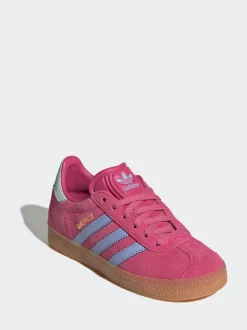 Rose foncé - Baskets Adidas Original Gazelle enfant