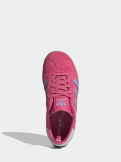 Rose foncé - Baskets Adidas Original Gazelle enfant