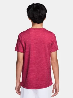 Rose rythème - T-shirt Nike Miler Dri-FIT à manches courtes