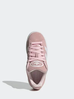 Rose/Blanc - Baskets Adidas Original Campus 00s Lace Junior