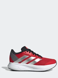 Rouge - Baskets adidas Duramo SL Running Junior en dentelle