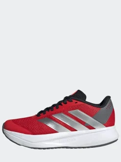 Rouge - Baskets adidas Duramo SL Running Junior en dentelle