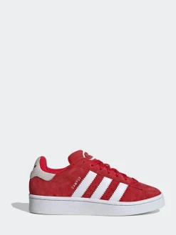 Rouge - Baskets Adidas Original Campus 00s Lace Junior