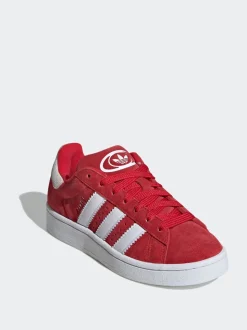 Rouge - Baskets Adidas Original Campus 00s Lace Junior