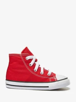Rouge - Baskets montante Converse Chuck Taylor All Star pour bébé