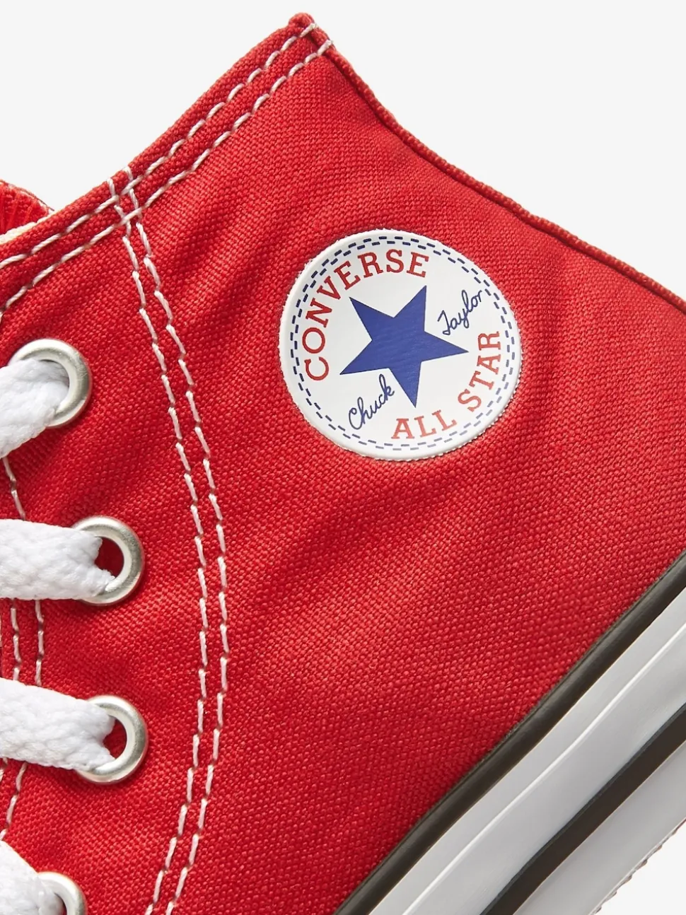 Rouge - Baskets montante Converse Chuck Taylor All Star pour bébé