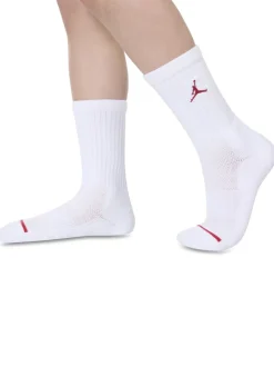 Rouge - Chaussettes Jumpman Col rond