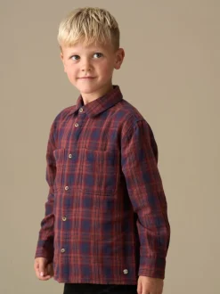 Rouge - Chemise Angel & Rocket Felix double face