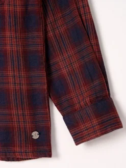 Rouge - Chemise Angel & Rocket Felix double face