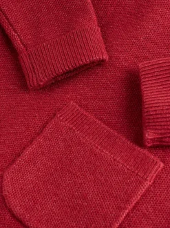 Rouge - Ensemble pull et legging en maille bébé (0 mois-2 ans)