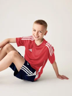Rouge - Maillot adidas Tiro 24 enfant