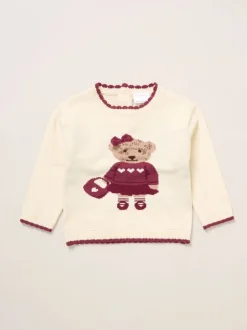 Rouge - Rock-A-Bye Baby Boutique True Knit Cowboy Bear Pull et Pantalons Marron Ensemble