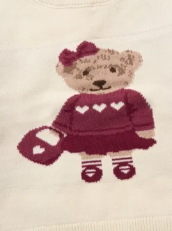 Rouge - Rock-A-Bye Baby Boutique True Knit Cowboy Bear Pull et Pantalons Marron Ensemble