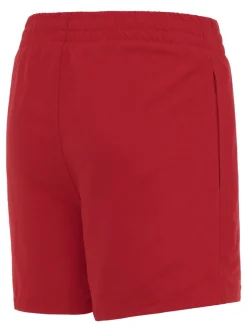 Rouge - Short de bain Nike 4 Inch Volley
