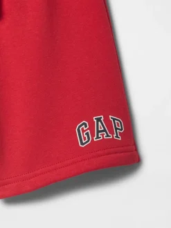 Rouge - Short de jogging Gap Pull On Logo (6 mois-5 ans)