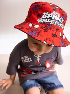 Rouge - Spidey Bucket Hat (1-10ans)