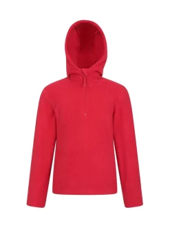 Rouge - Sweat à capuche Mountain Warehouse Camber II en polaire