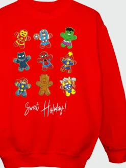 Rouge - Sweat-shirt Brands In Marvel Gingerbread Avengers