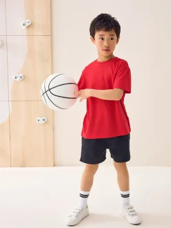 Rouge - T-shirt de sport (3-16ans)