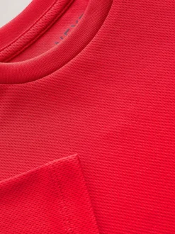 Rouge - T-shirt de sport (3-16ans)