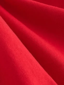 Rouge - T-shirt Manches courtes (3-16ans)