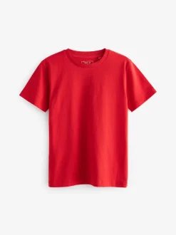 Rouge - T-shirt Manches courtes (3-16ans)