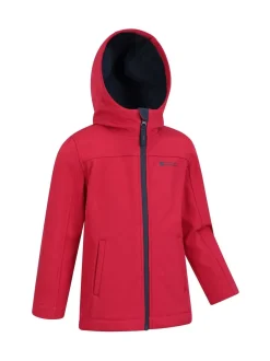 Rouge - Veste imperméable Mountain Warehouse Exodus enfant