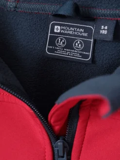 Rouge - Veste imperméable Mountain Warehouse Exodus enfant