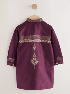 Rouge bordeaux - Eid Kurta (3mths-16yrs)