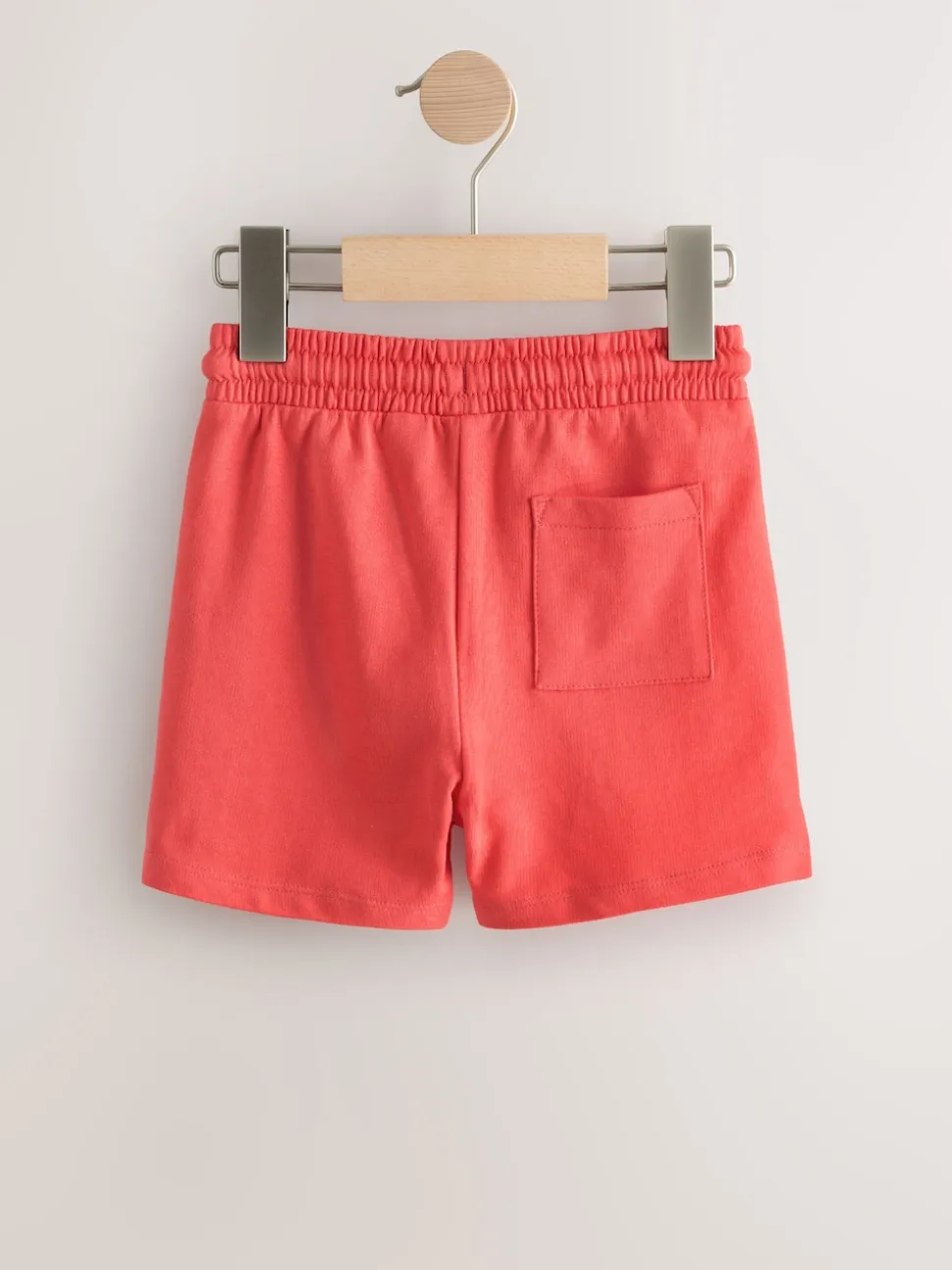 Rouge corail - Short en jersey (3mths-7yrs)