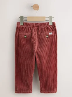 Rouge foncé - Pantalon en velours côtelé (3mths-7yrs)