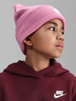 Rouge foncé de l'équipe - Sweat à capuche Nike Club en polaire à enfiler