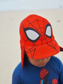 Rouge Spider-Man - Bonnet de bain Légionnaire (3mths-10yrs)