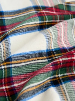 Rouge/Blanc À carreaux - Pyjama boutonné de Noël assorti pour la famille (9mois à16ans)