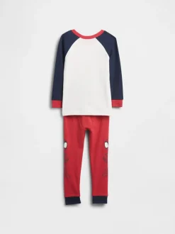 Rouge/blanc/bleu marine - Pyjama Gap Marvel 100% coton à manches longues (6mois-5ans)