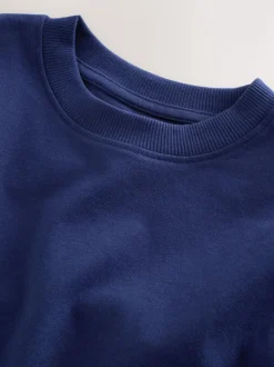 Rouge/Bleu - Lot de 2 pyjamas en tissu à carreaux à manches longues (3-16ans)