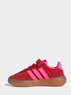 Rouge/Rose - Baskets adidas Barreda Decode élastique pour enfant à lacets élastiques