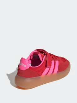 Rouge/Rose - Baskets adidas Barreda Decode élastique pour enfant à lacets élastiques