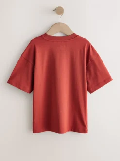 rouille chaude - T-shirt Manches courtes (3-16ans)