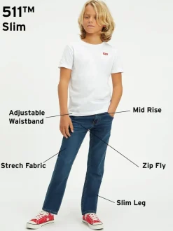 Rushmore - Levi's Kids 511™ Coupe ajustée Jeans