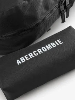 Sac à dos Abercrombie & Fitch à logo avec trousse à crayons