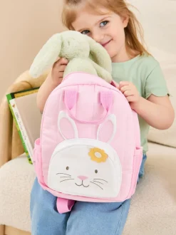 Sac à dos JoJo Maman Bébé Rose personnage lapin bébé