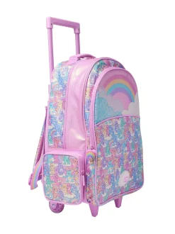 Sac à dos Smiggle Care Bears Trolley avec roues légères