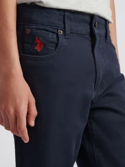 Saphir foncé bleu marine - U.S. Polo Assn. Pantalon Core 5 poches