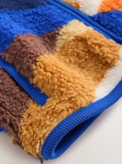 Scène bleue à capuche - Veste en polaire bébé (0mois-2ans)