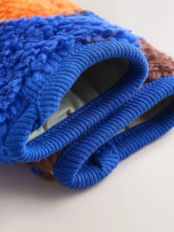 Scène bleue à capuche - Veste en polaire bébé (0mois-2ans)