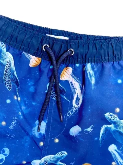 Short de plage Soliswim bleu