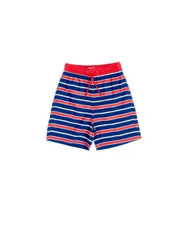 Short de plage Soliswim rouge