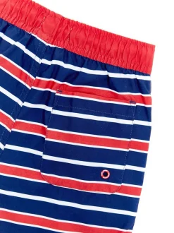 Short de plage Soliswim rouge