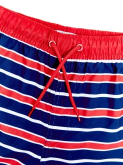 Short de plage Soliswim rouge